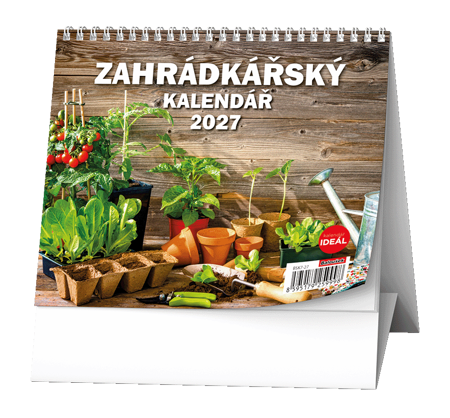 Stolní kalendář 2027 Ideál Zahradkářský