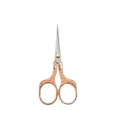 Vyšívací nůžky – Precizní ocelové nůžky pro hobby a ruční práce (12,7 cm) bronzová