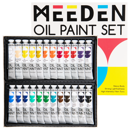 Sada olejových barev Meeden 24x22ml
