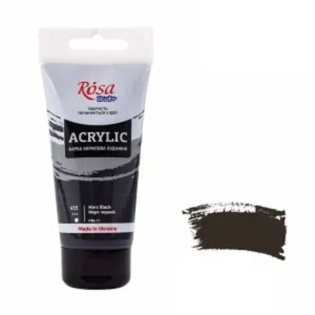 Akrylová barva ROSA Studio – 75 ml 455 mars black