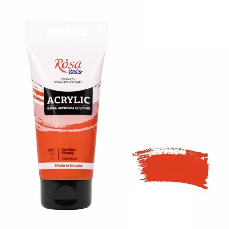 Akrylová barva ROSA Studio – 75 ml  457 vermilion