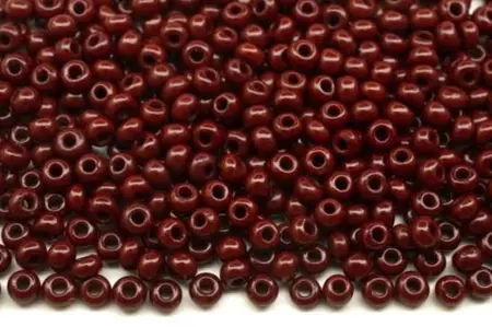 Preciosa rokajl 10/0 –  hnědá (93300), 10 g