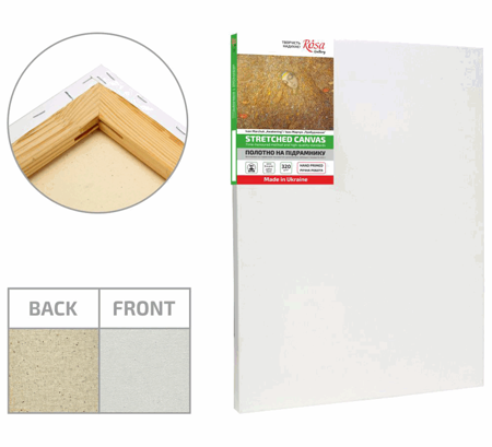 Bavlněné malířské plátno Rosa Gallery 24x30cm