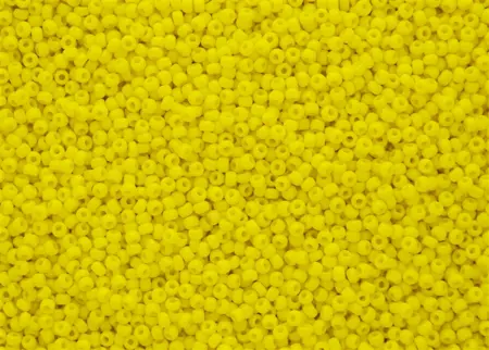 Rokajlové korálky Toho  - Round 15/0 : Opaque Dandelion TR-15-42