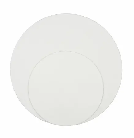 Šepsované plátno na desce kulaté  40cm