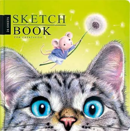 Sketchbook CAT 20x20 cm  