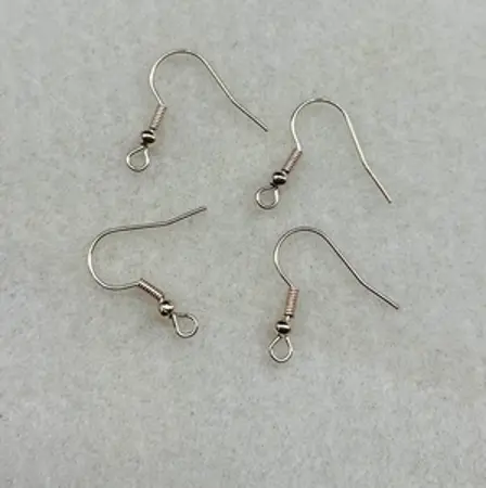 Náušnicový afroháček 20mm zlato světle