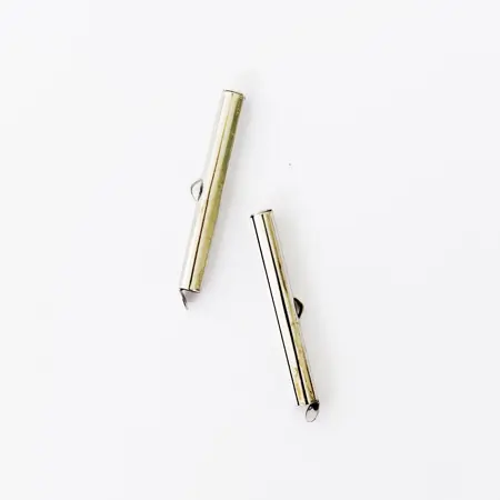 Zásuvné zapínání Stříbro 35 mm