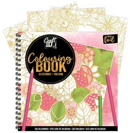 Kreativní omalovánky zlacené - GOLD 