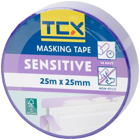Maskovací páska TCX 25 m × 25 mm