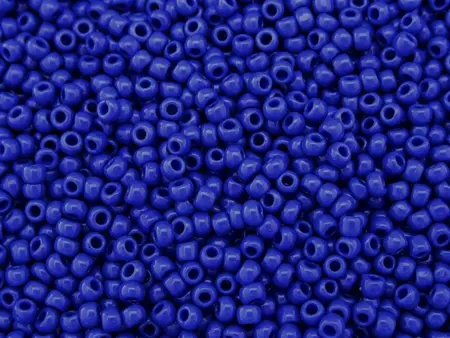 Rokajlové korálky Toho  - Round 15/0 : Opaque Navy Blue TR-15-48
