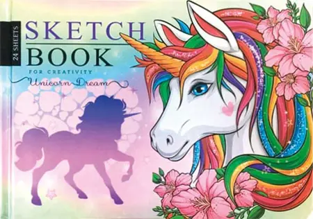 Sketchbook UNICORN 21x14,8 cm