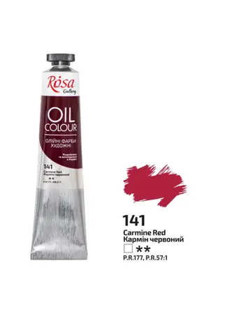 Olejová barva Rosa Gallery 45 ml –141 carmine red