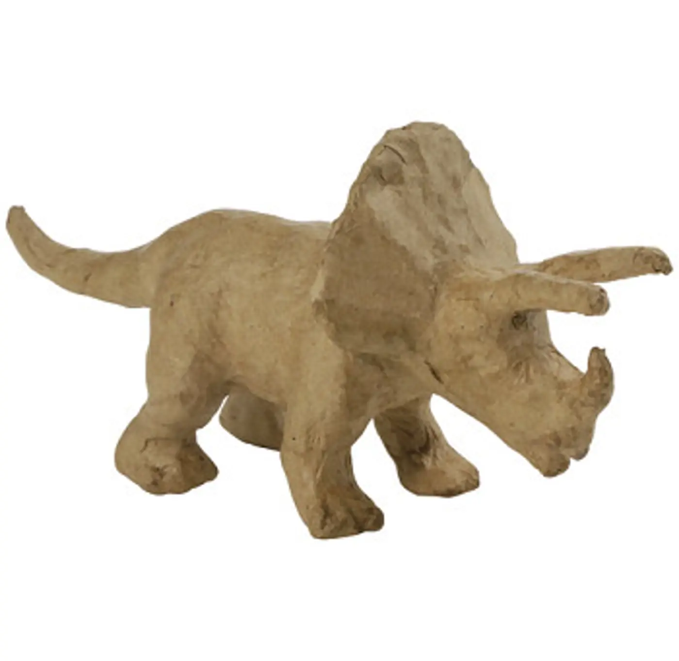 Triceratops z papírové hmoty - fotografie 1