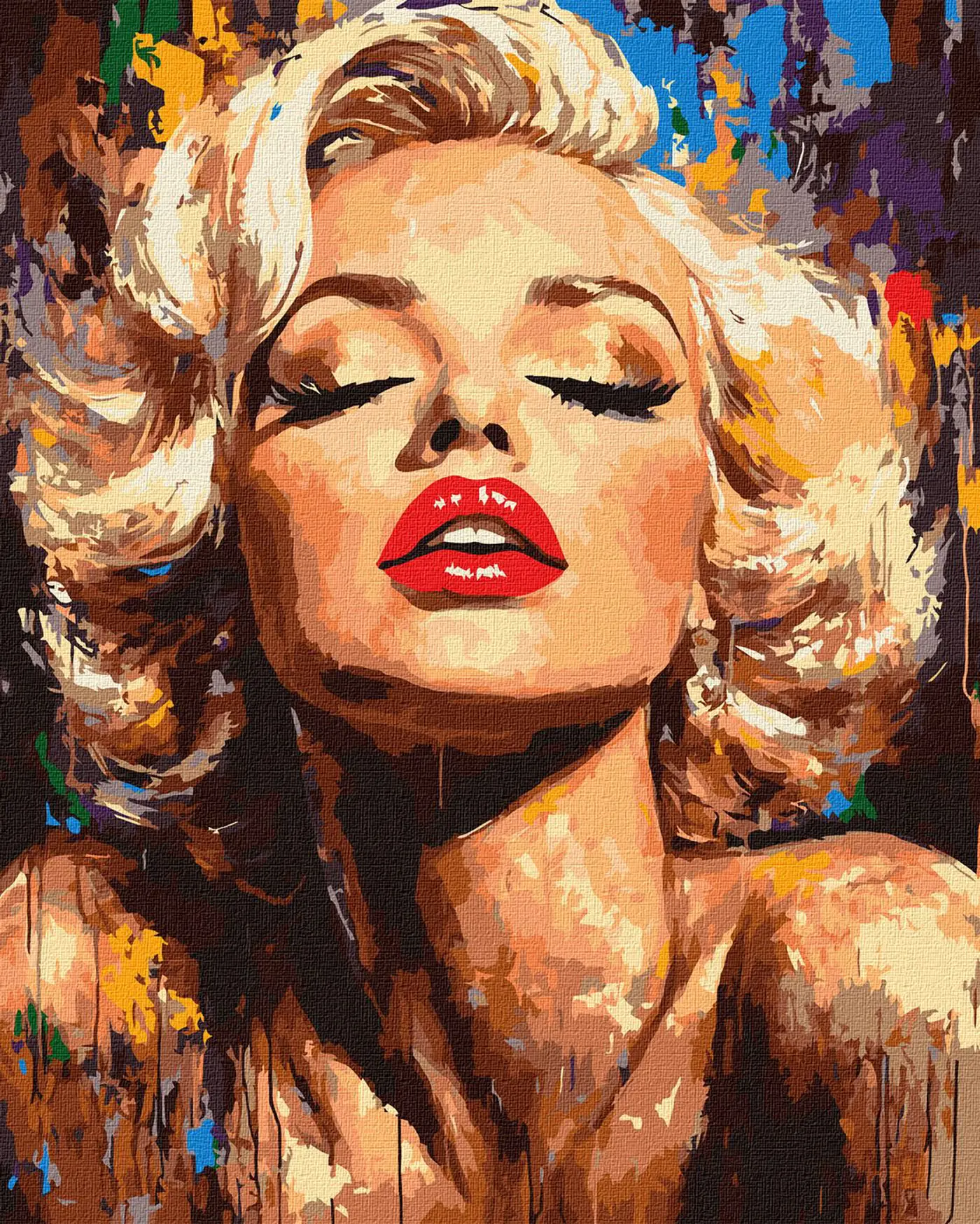 Malování podle čísel 40×50 cm Monroe - fotografie 1