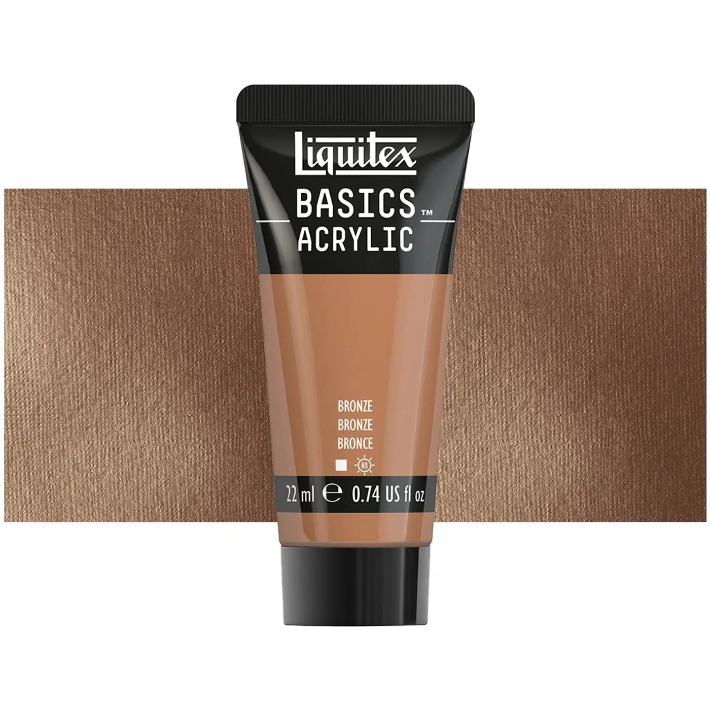 Akrylová barva Liquitex Basics 22 ml –   229 bronze - fotografie 1