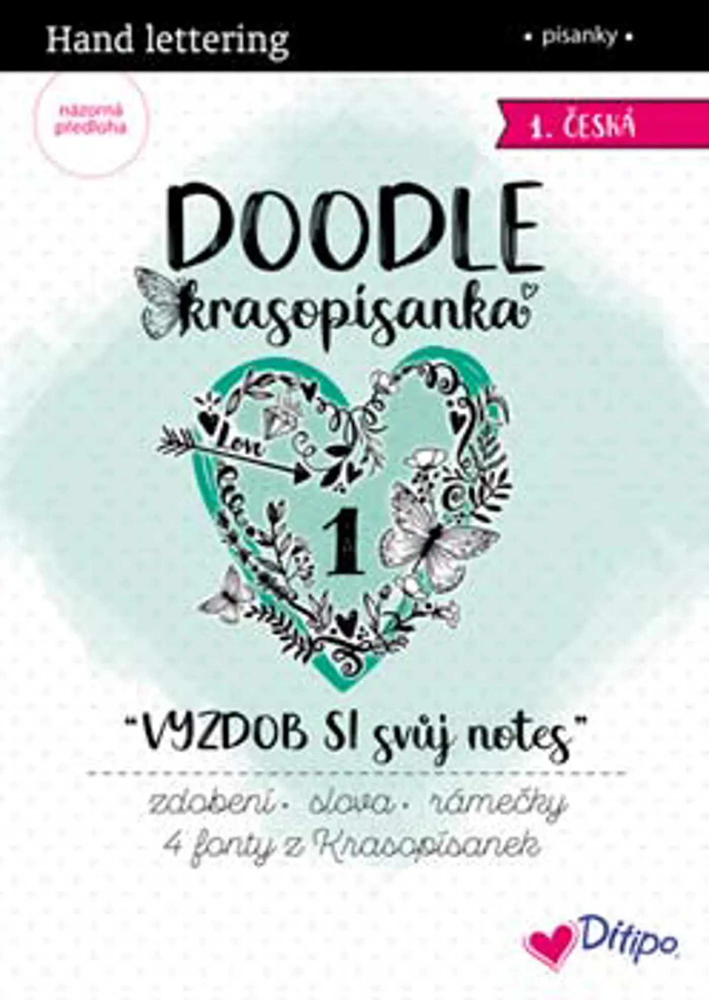 DOODLE Krasopísanka VYZDOB SI svůj notes 1 - fotografie 1