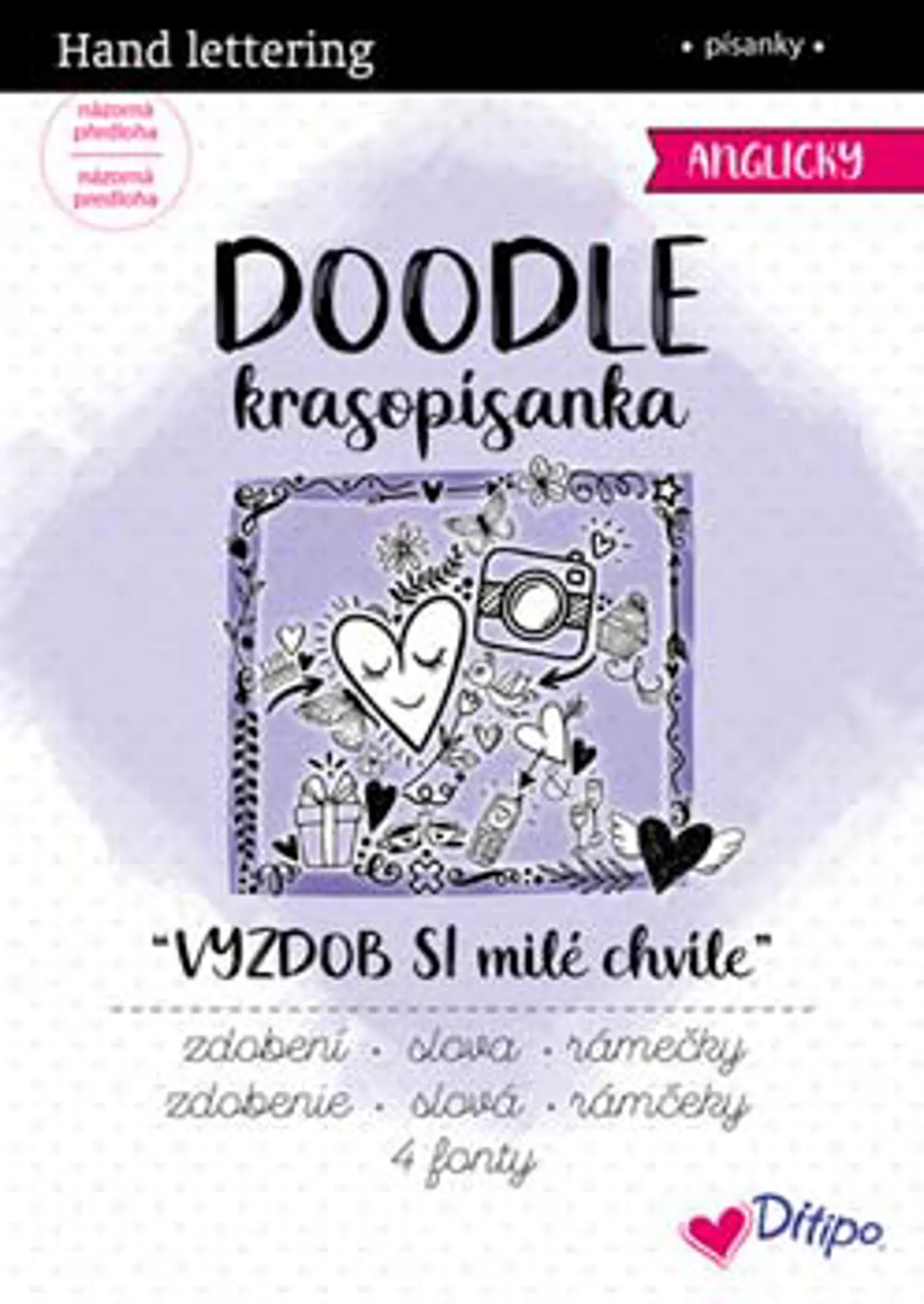 DOODLE Krasopísanka - VYZDOB SI milé chvíle - fotografie 1