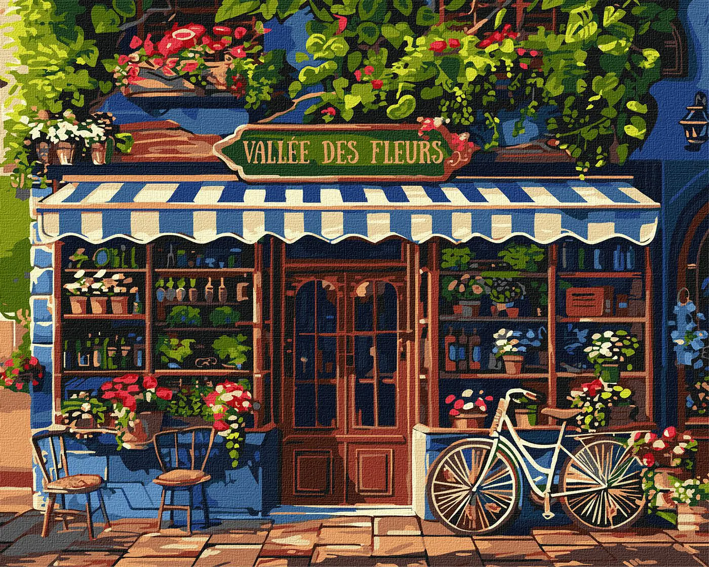Malování podle čísel 40×50 cm Údolí květin - fotografie 1