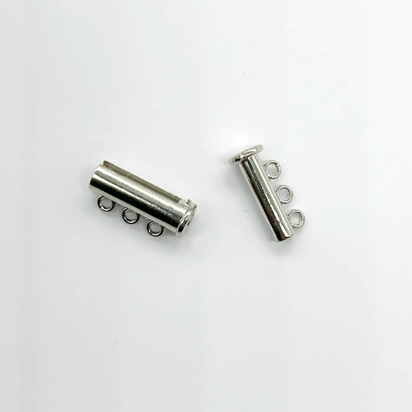 Magneticka koncovka 20mm stříbrná - fotografie 1