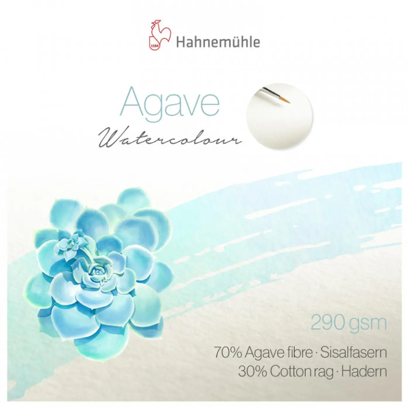 Blok pro akvarel HHM Agave A4 290g - fotografie 1
