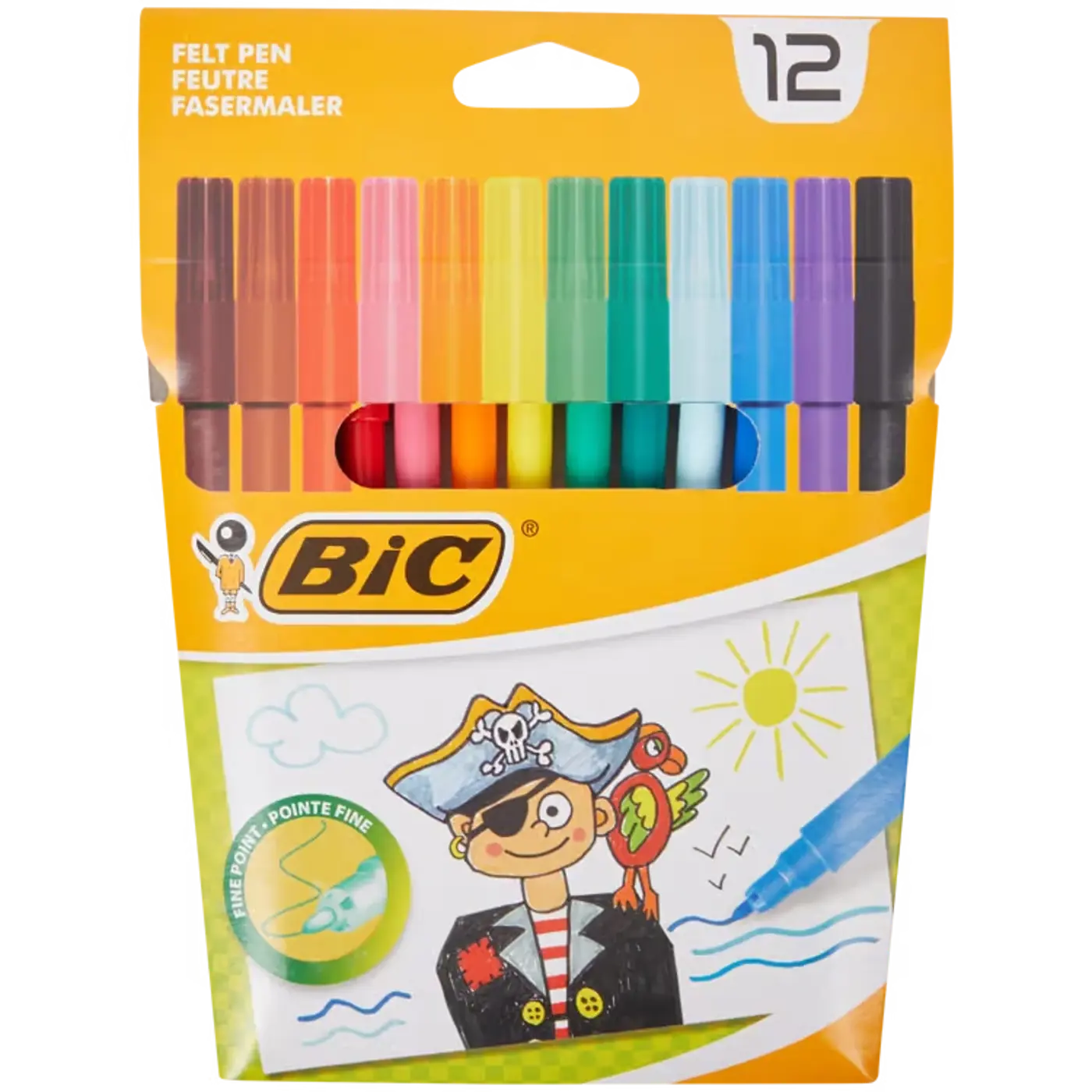 Barevné fixy BIC - fotografie 1
