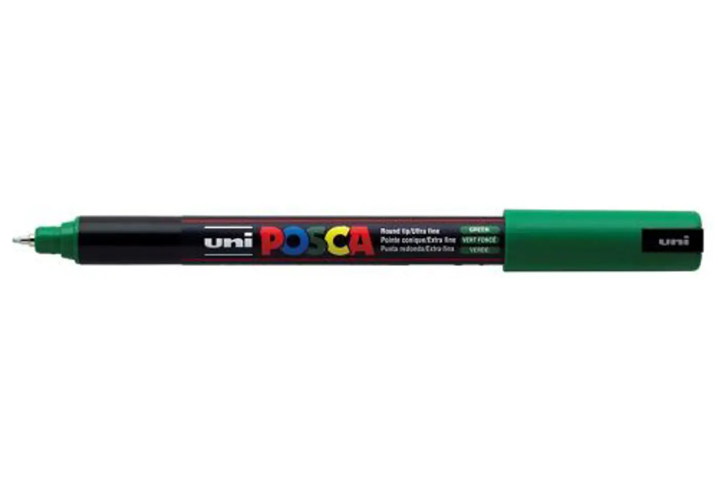 Acrylic marker Uni Posca 0.7mm PC-1MR  – 06 zelená - fotografie 1