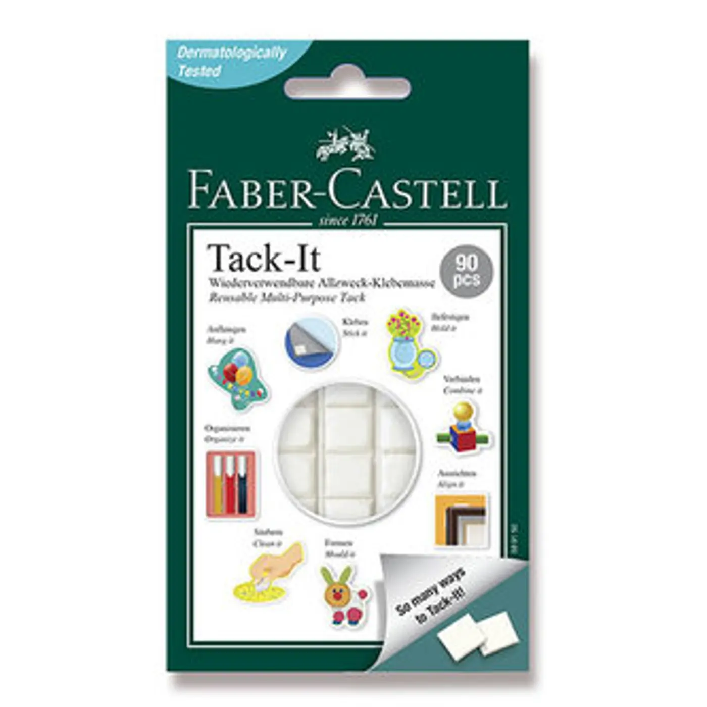 Faber - Castell Lepící hmota TACK -IT - bílá 50 g - fotografie 1