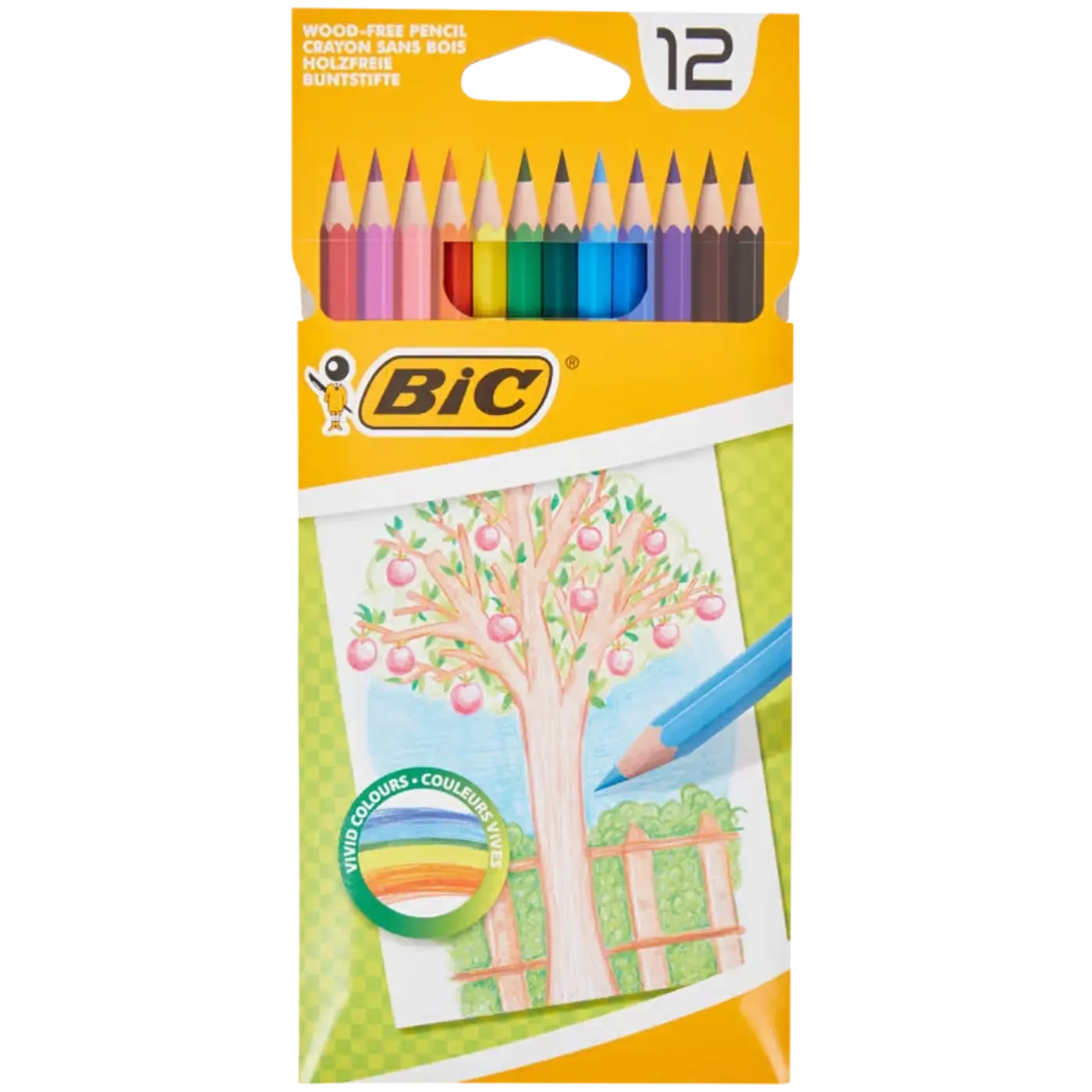Pastelky BIC 12 kusu - fotografie 1