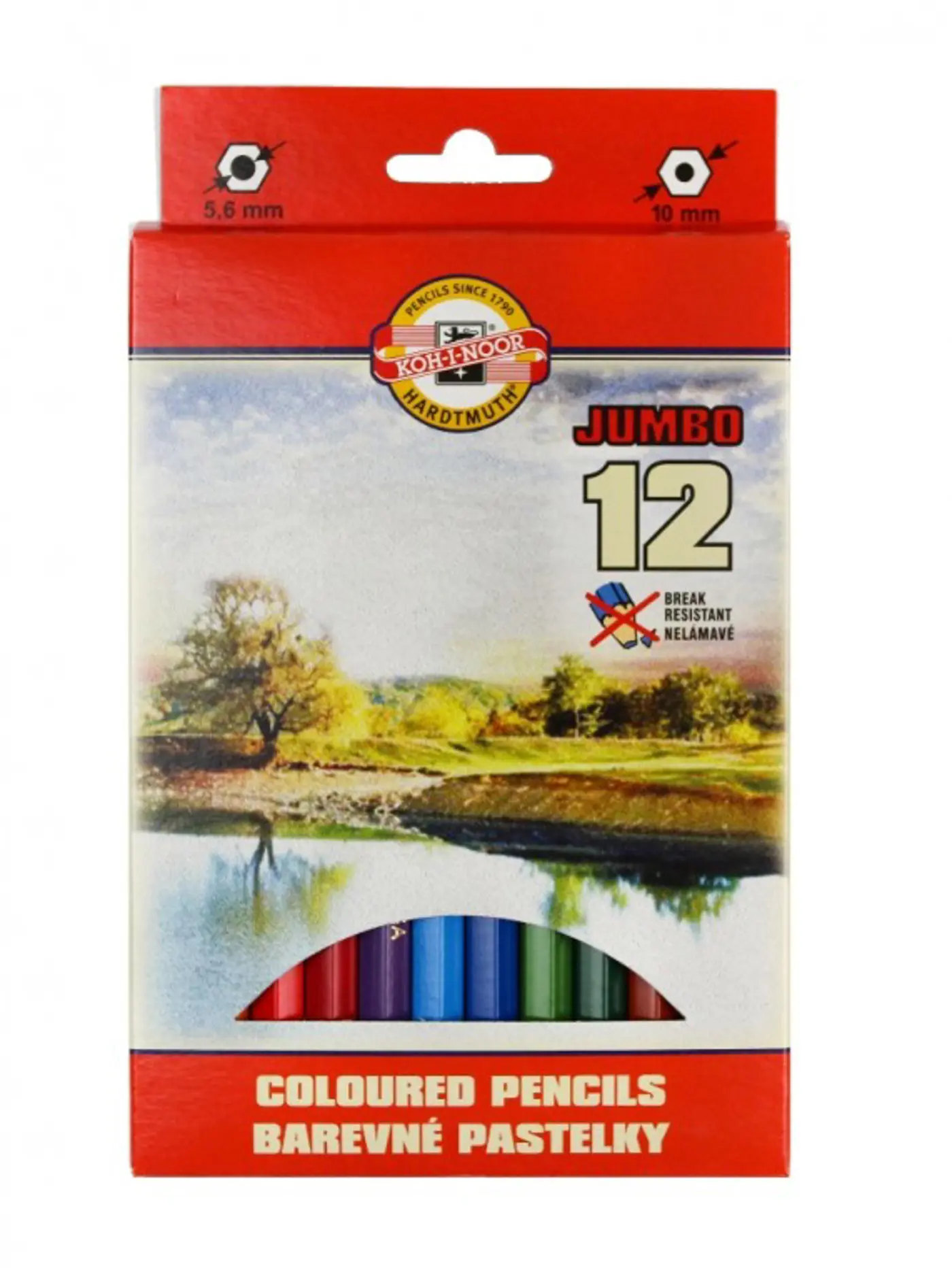 Pastelky Jumbo 12ks - fotografie 1