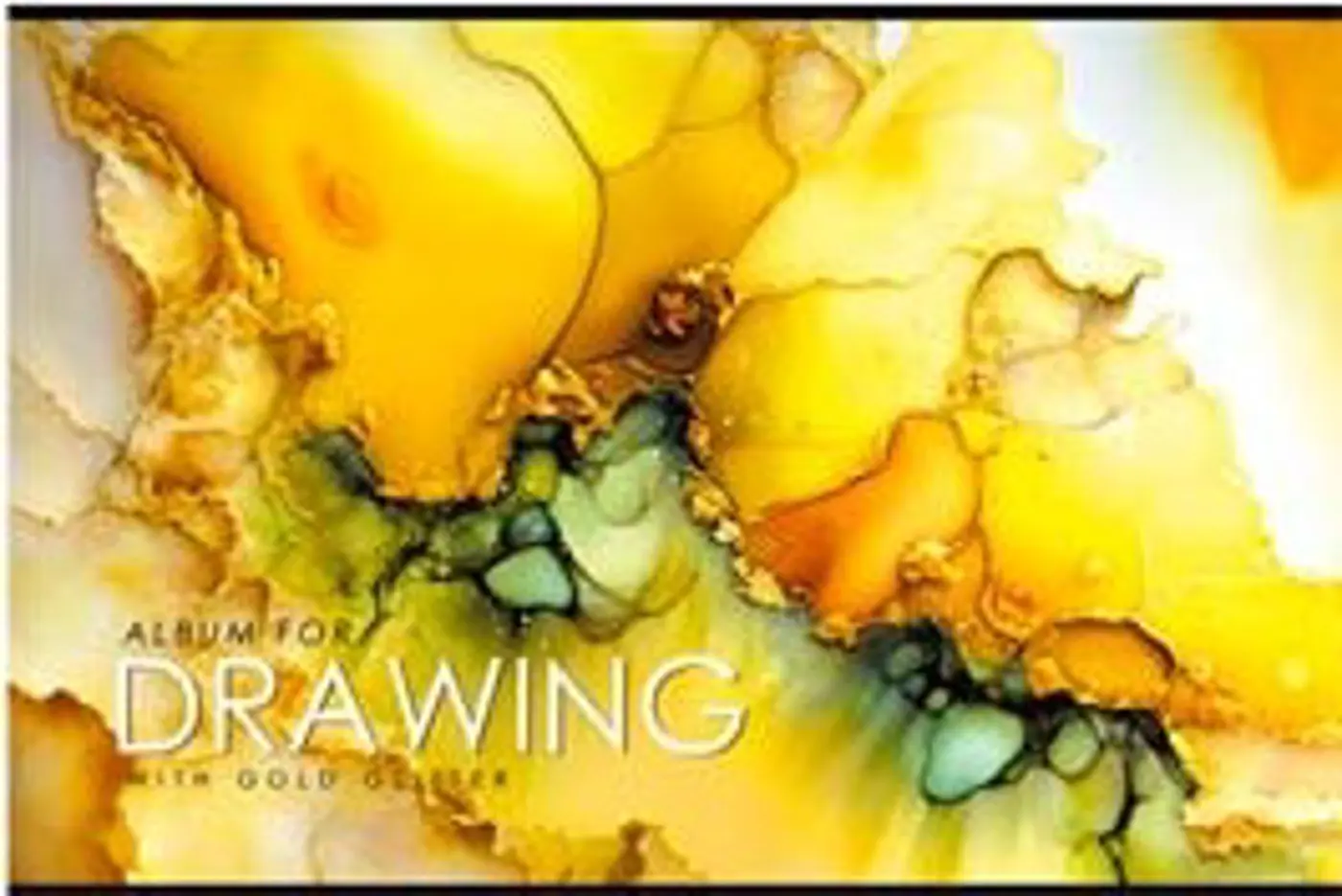 Sketchbook WALL A4 gold - fotografie 1