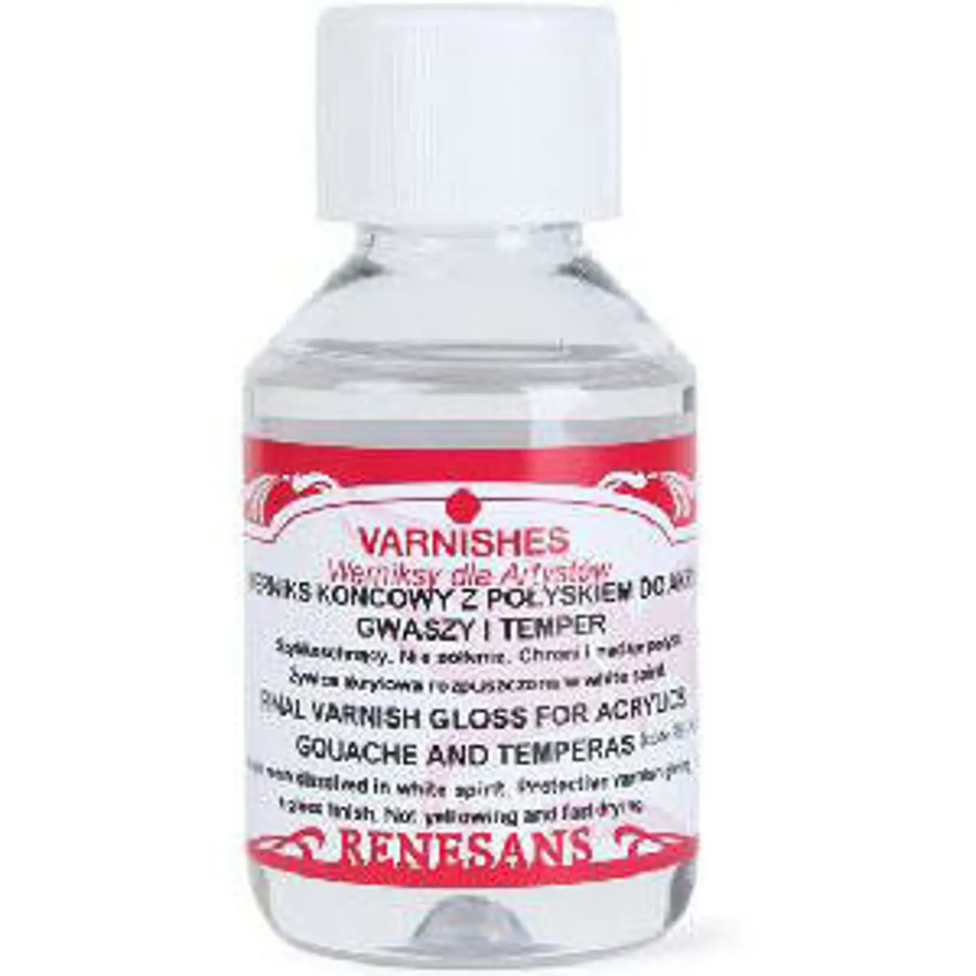 Lak na akryl, temperu a kvaš 100ml - fotografie 1