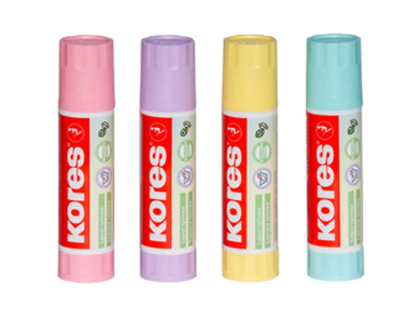 Lepicí tyčinka 20 g - pastel mix 4 barev 1 kus - fotografie 1