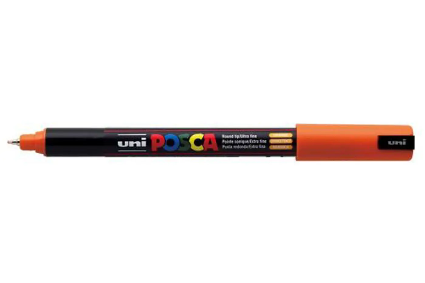 Acrylic marker Uni Posca 0.7mm PC-1MR – 04 oranžová - fotografie 1