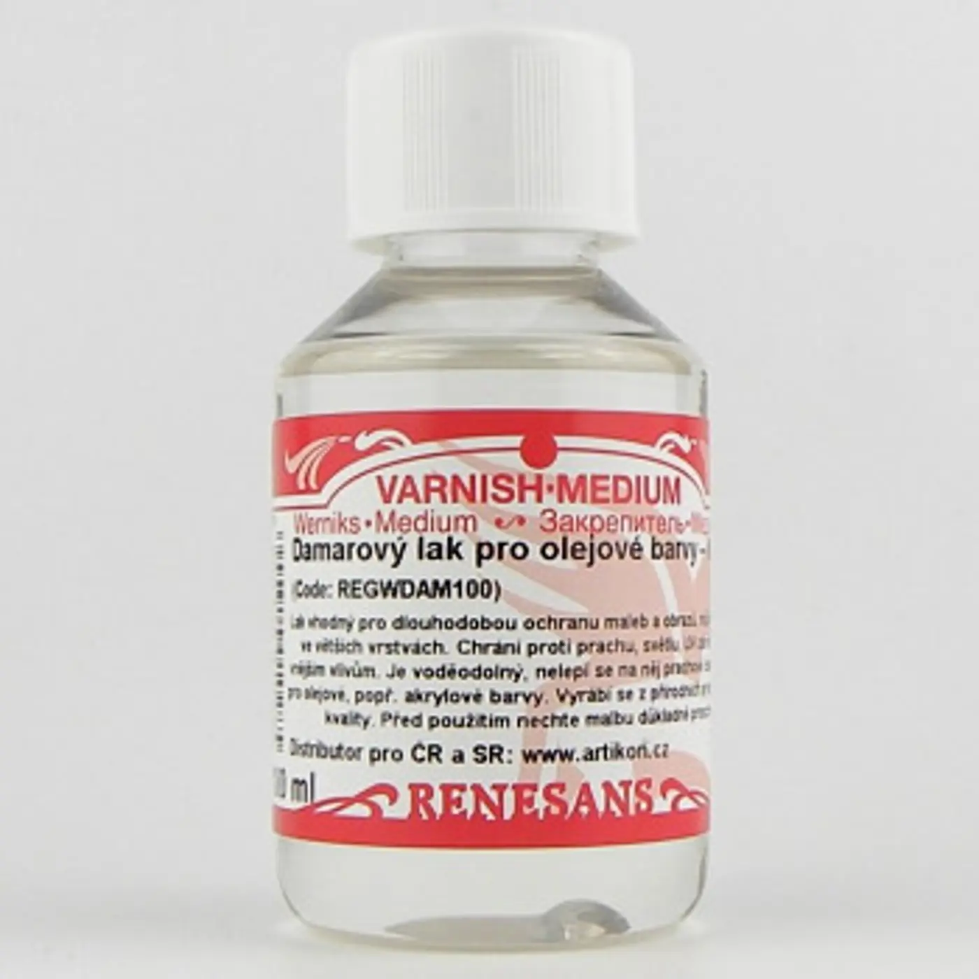 Damarový lak lesklý Renesans 1000ml - fotografie 1