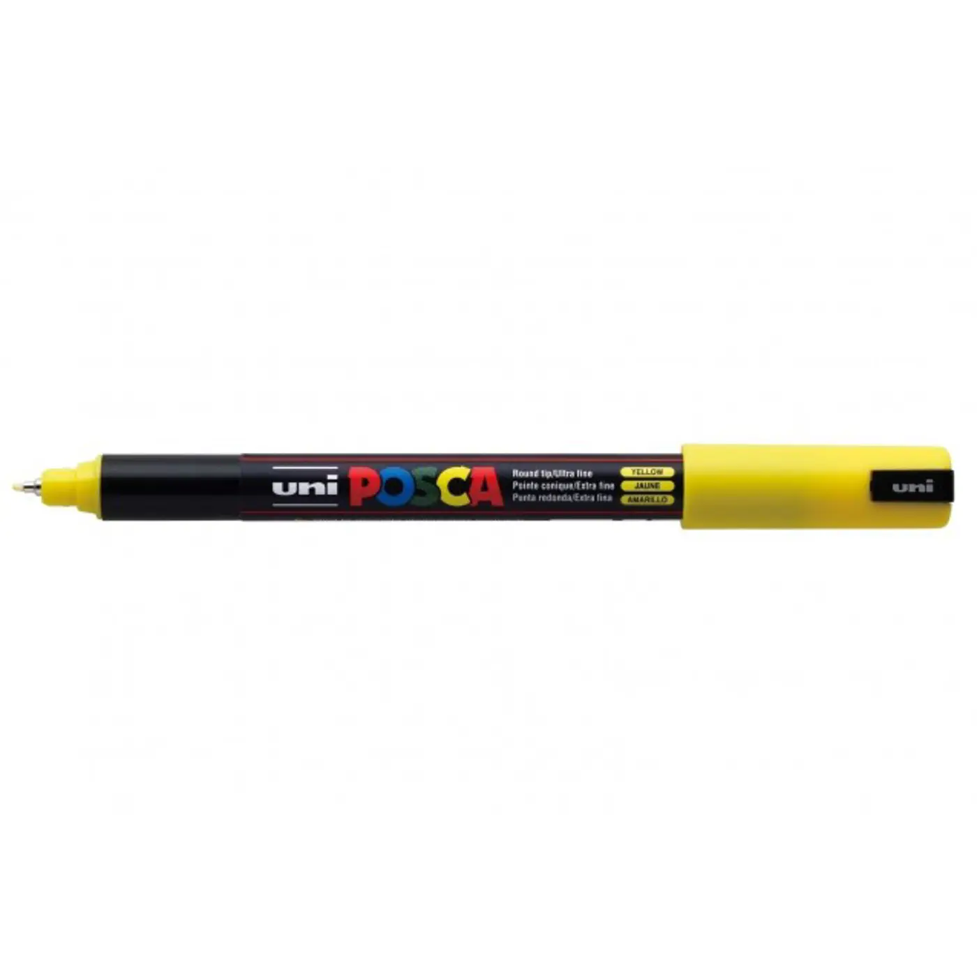 Acrylic marker Uni Posca 0.7mm PC-1MR – 02 žlutá - fotografie 1