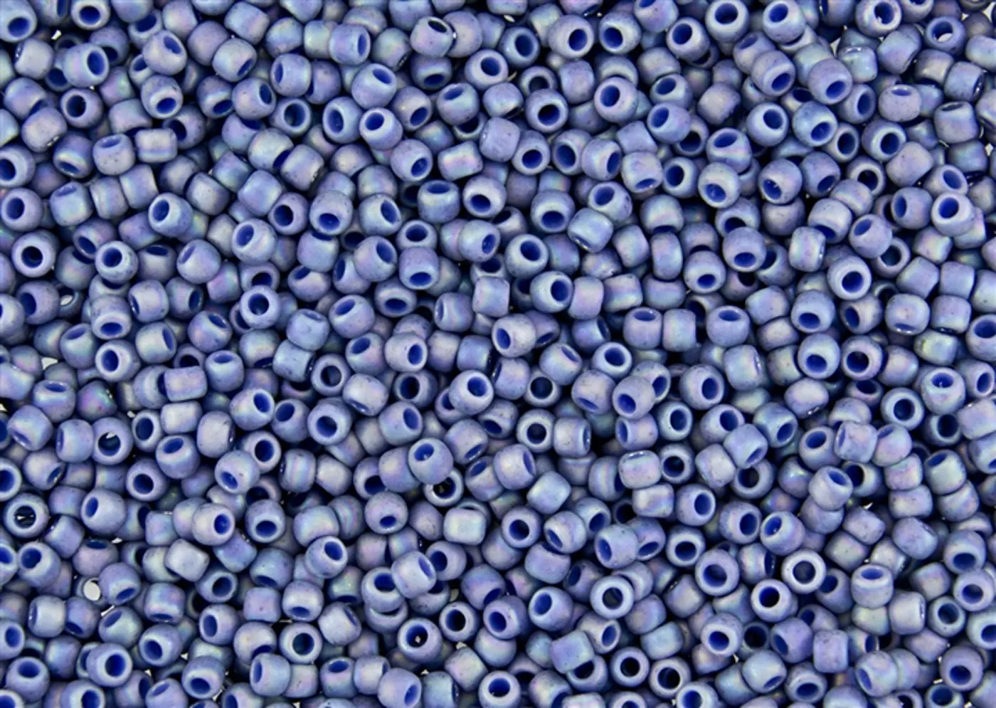 TOHO - Round 11/0 : Semi Glazed Rainbow - Soft Blue TR-11-2636F  - fotografie 1