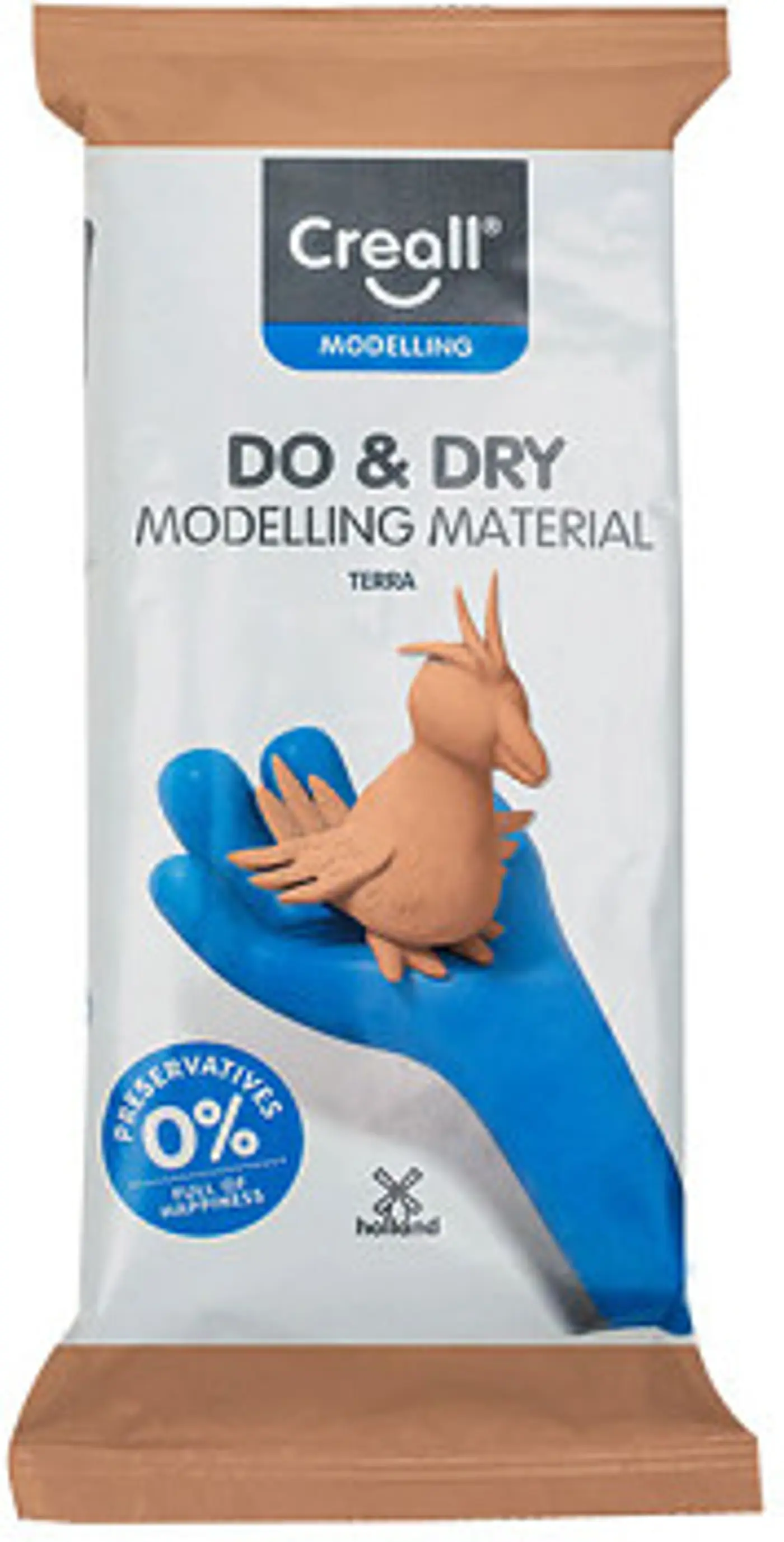 modelovací hmota Creall Do & Dry terakota 1 kg - fotografie 1