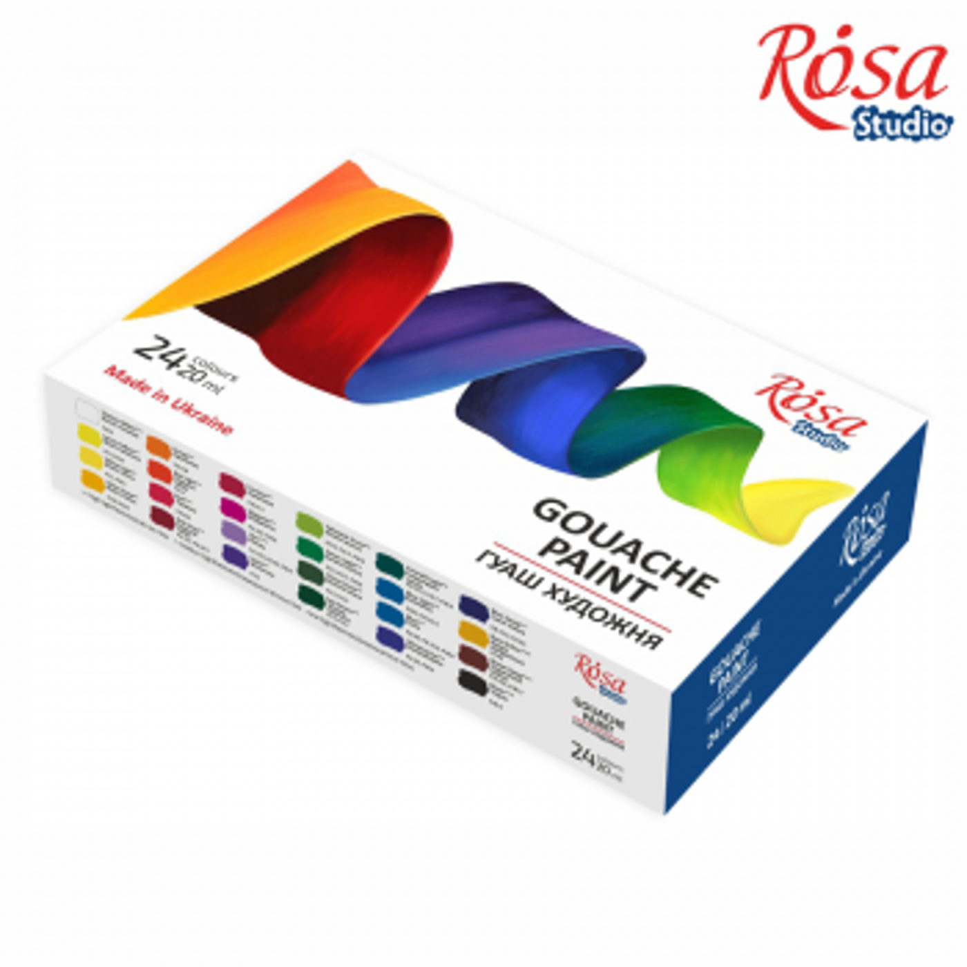 Sada kvašových barev Rosa 24x20ml - fotografie 1