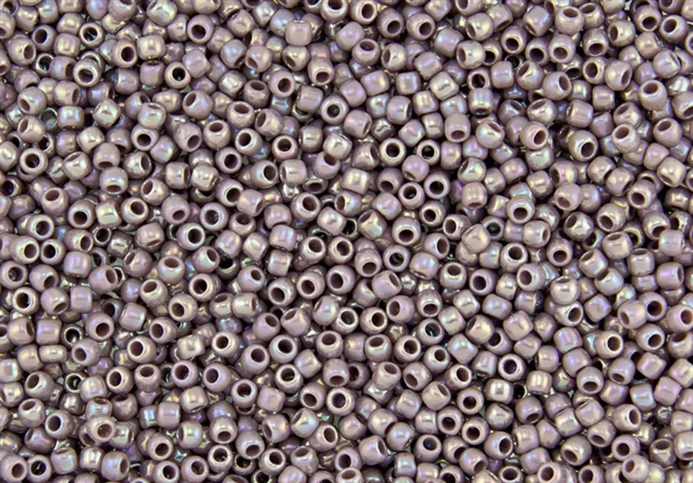 Rokajlové korálky - Round 11/0 : Opaque-Rainbow Lavender TR-11-412  - fotografie 1