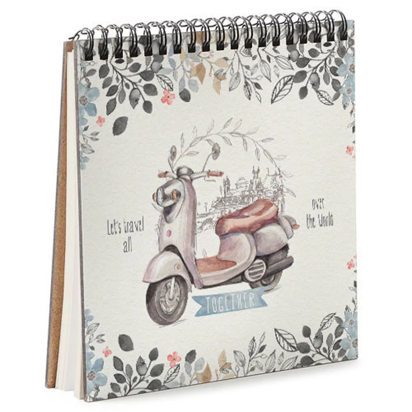 Blok Sketchbook Let`s travel all over the world together - fotografie 1