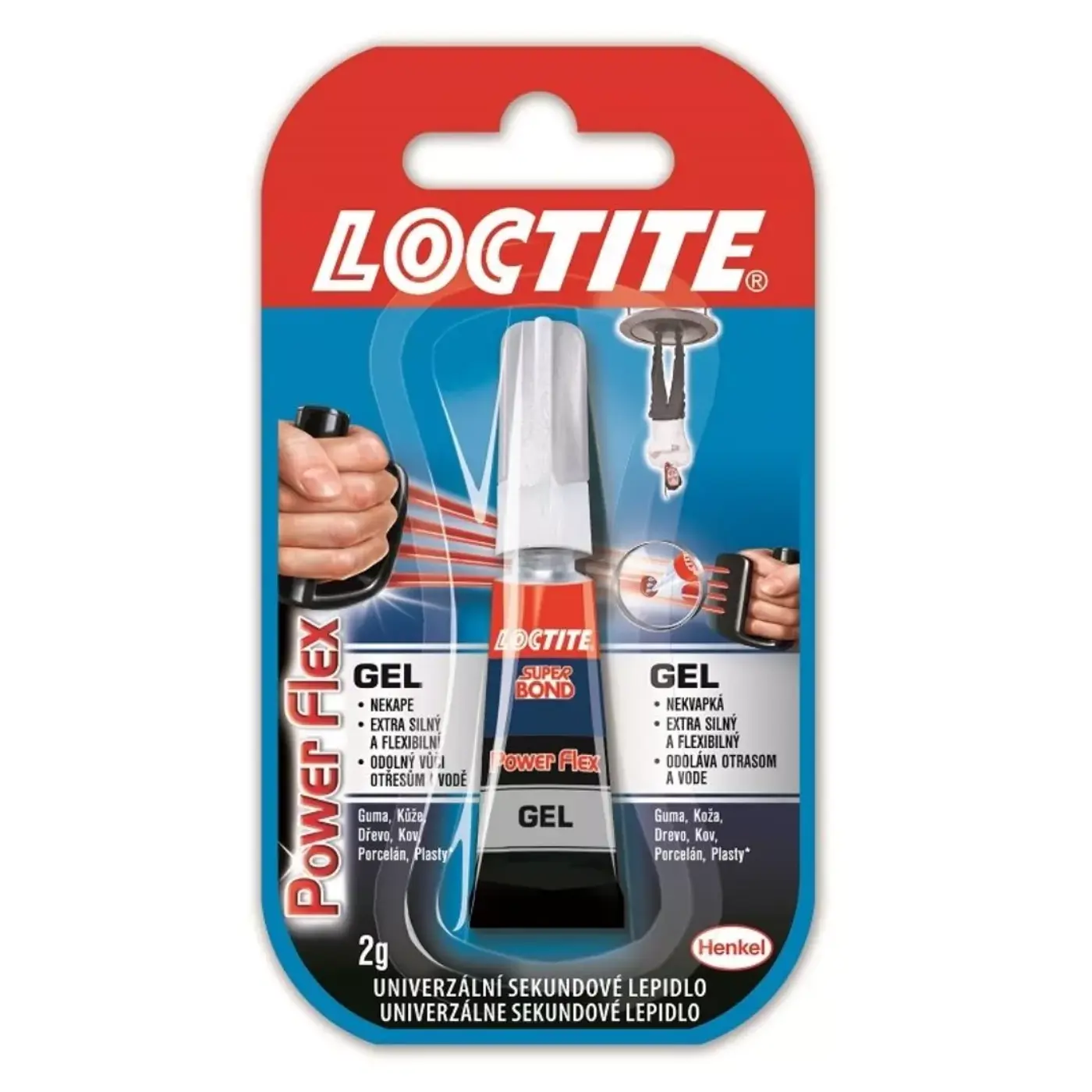 Vteřinové lepidlo Loctite Super Bond Gel 2g - fotografie 1