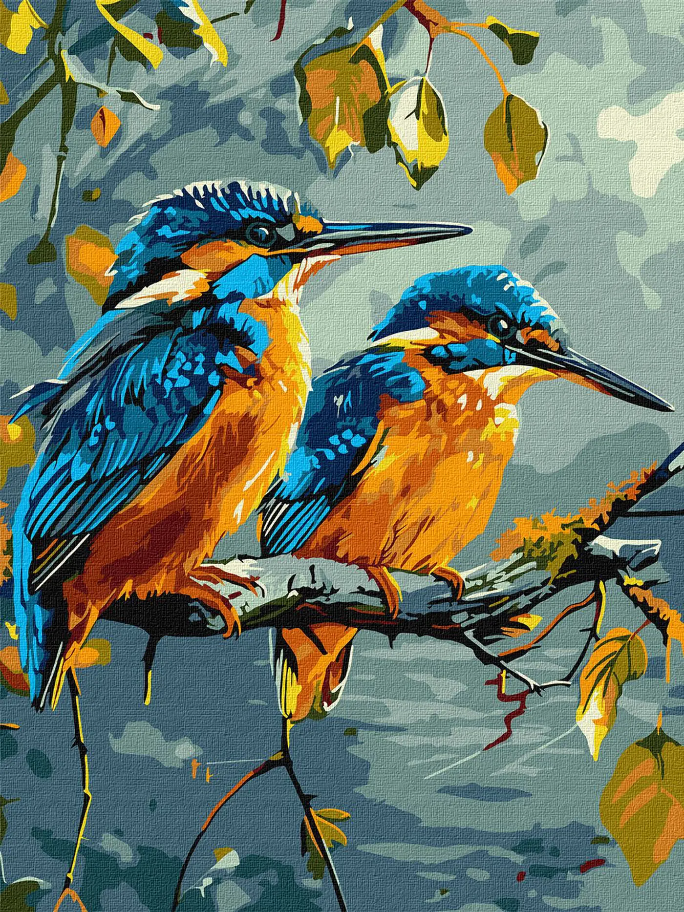 Malování podle čísel – plátno 30×40 cm Poklady přírody  - fotografie 1
