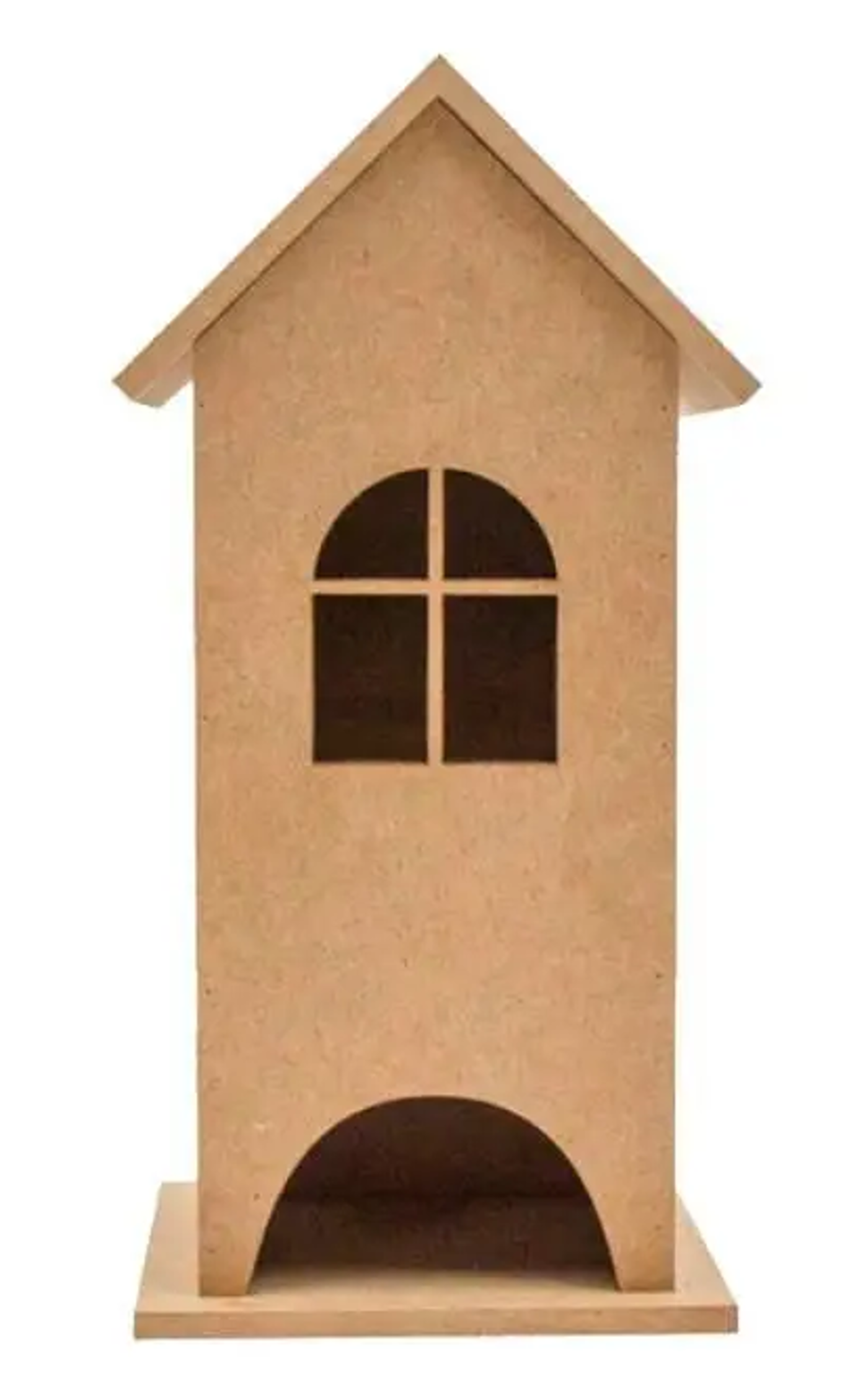 Dřevěný domeček 10x10x26cm - fotografie 1