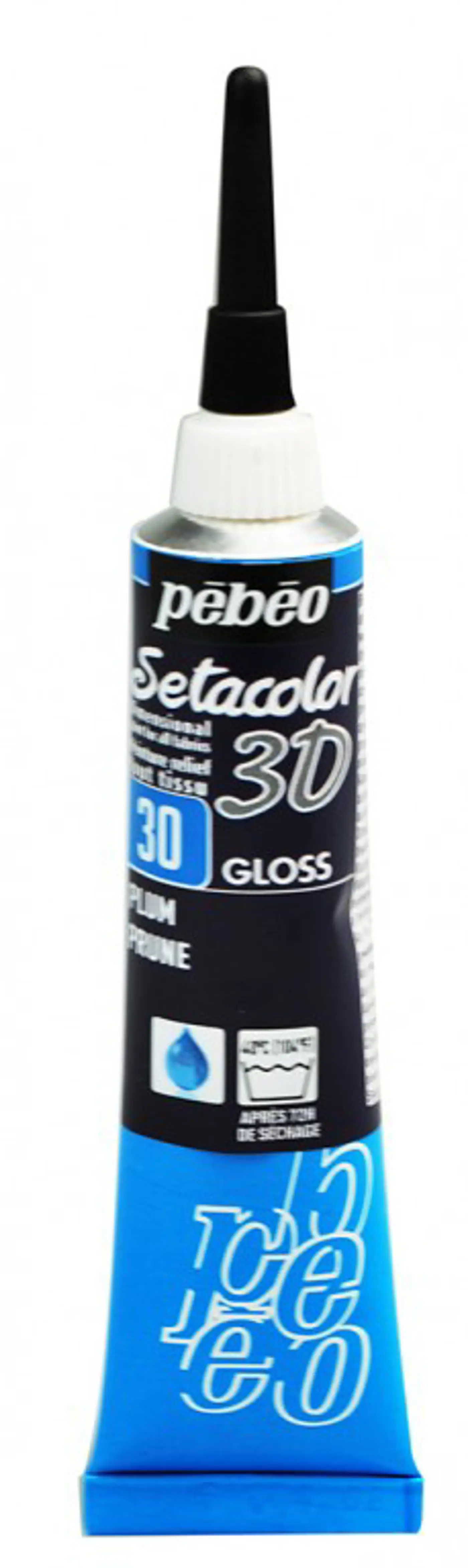 Setacolor 3D kontura na textil 20ml – černá 602 - fotografie 1