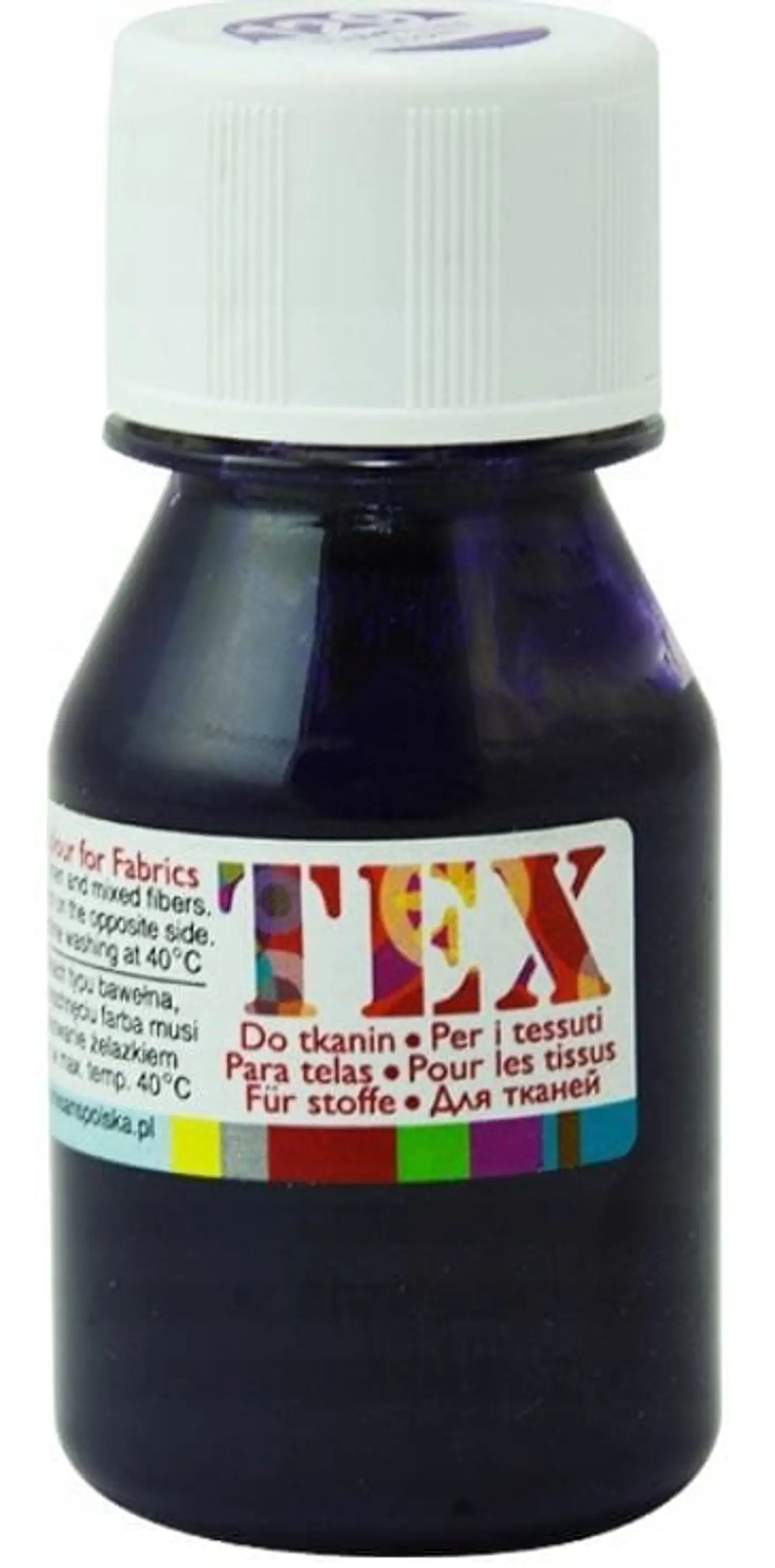 Barva akrylová na textil TEX RENESANS 50 ml Fialová 129 - fotografie 1