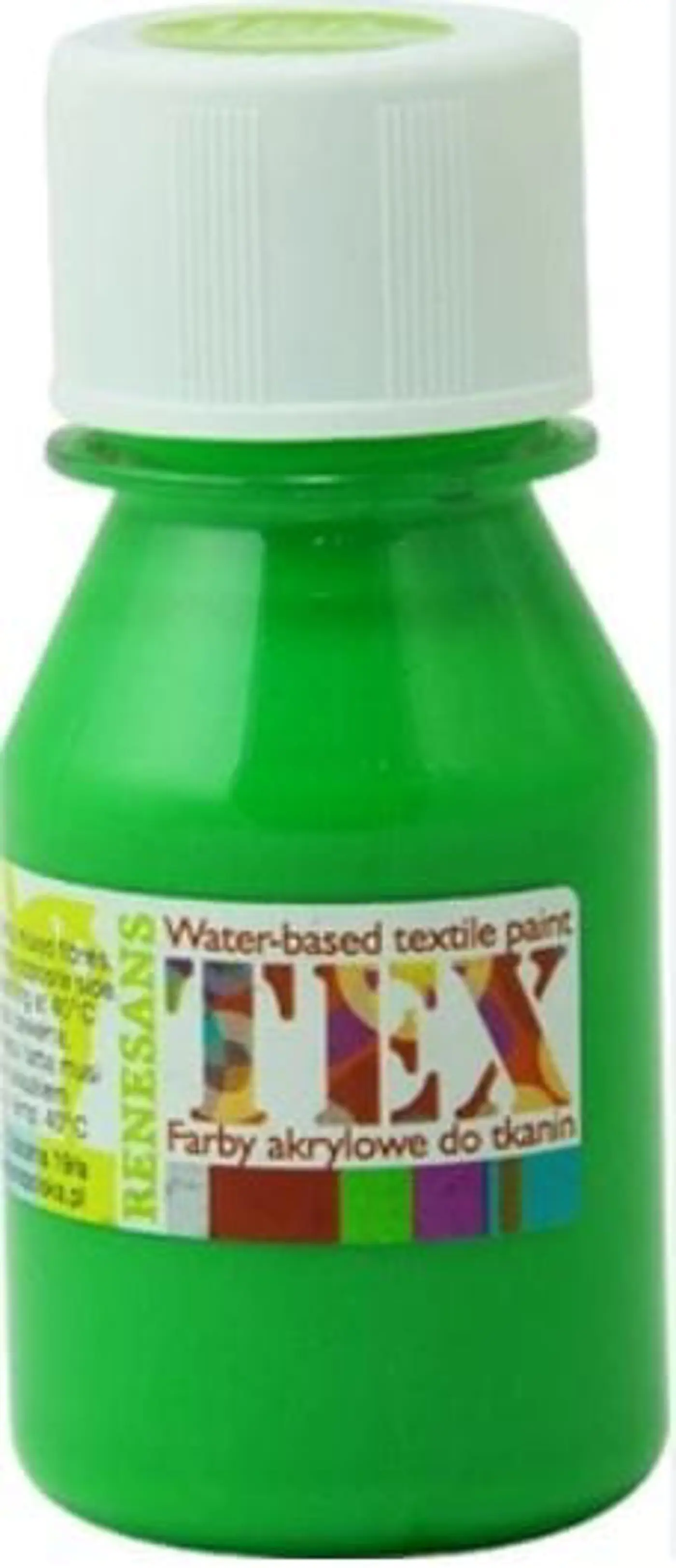 Barva akrylová na textil TEX RENESANS 50 ml  Zeleň světlá 150 - fotografie 1