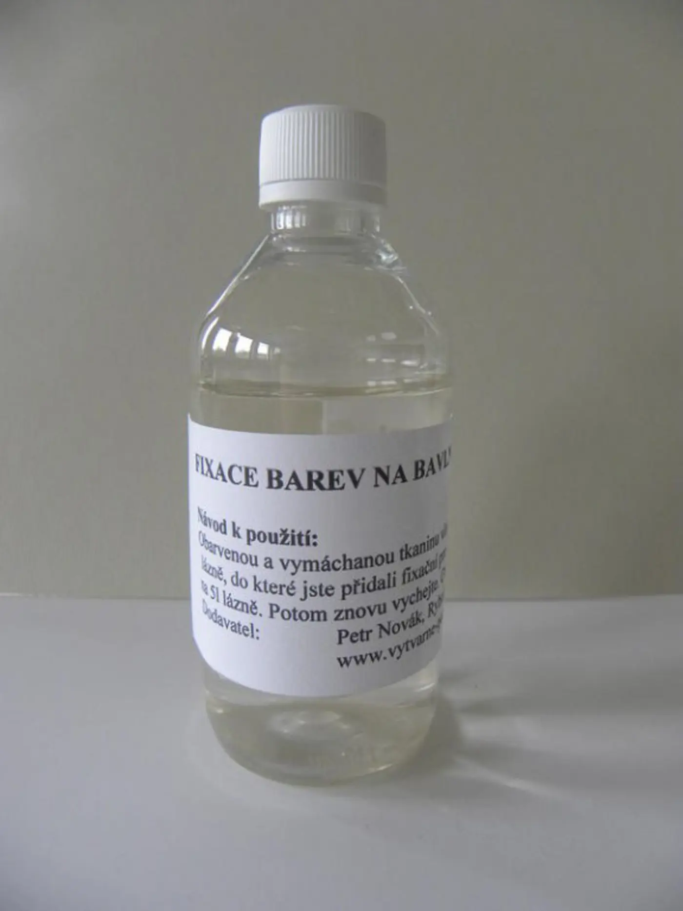 Fixace barev na bavlnu 100ml - fotografie 1