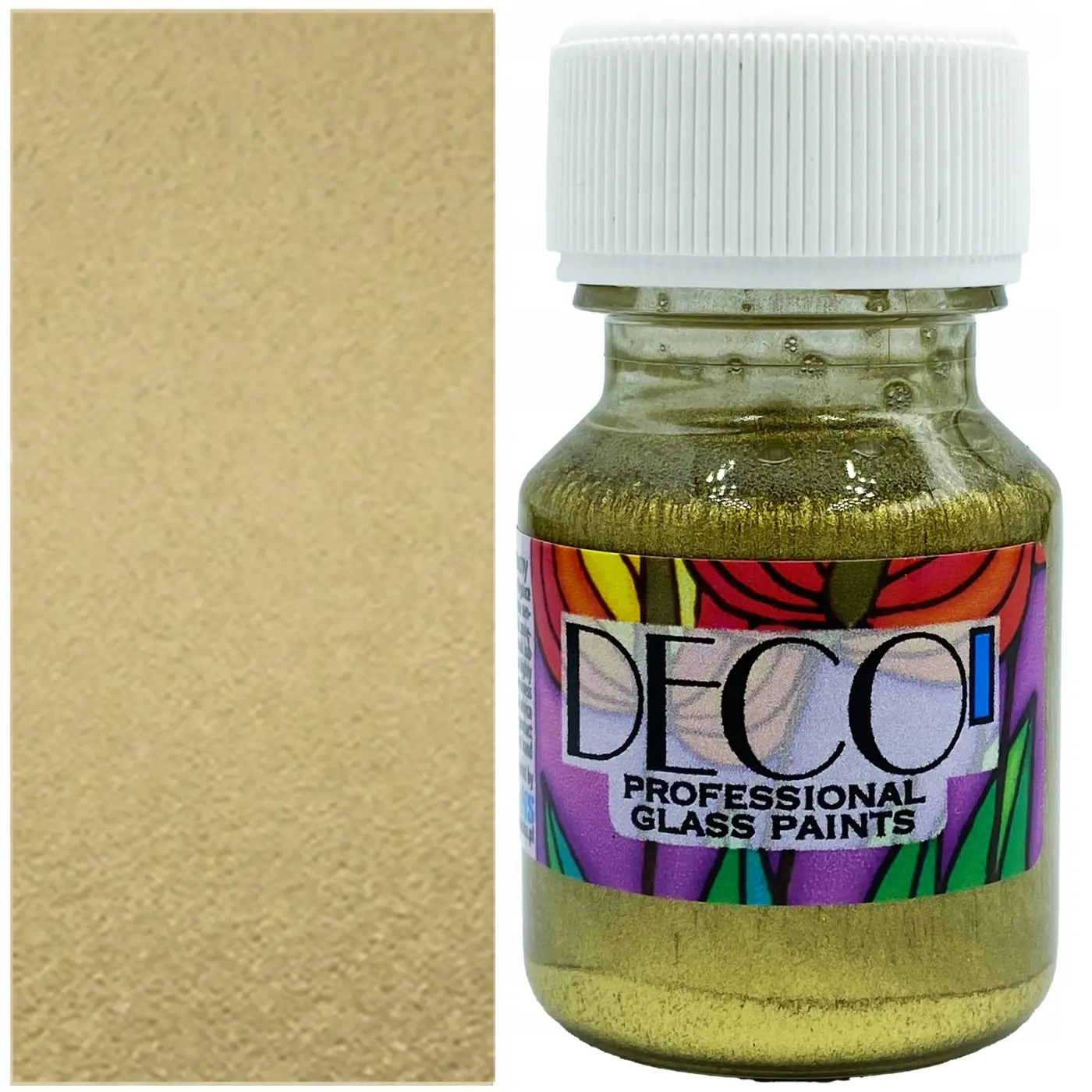 Barva na sklo Deco Renesans 30ml Zlatá 180 - fotografie 1