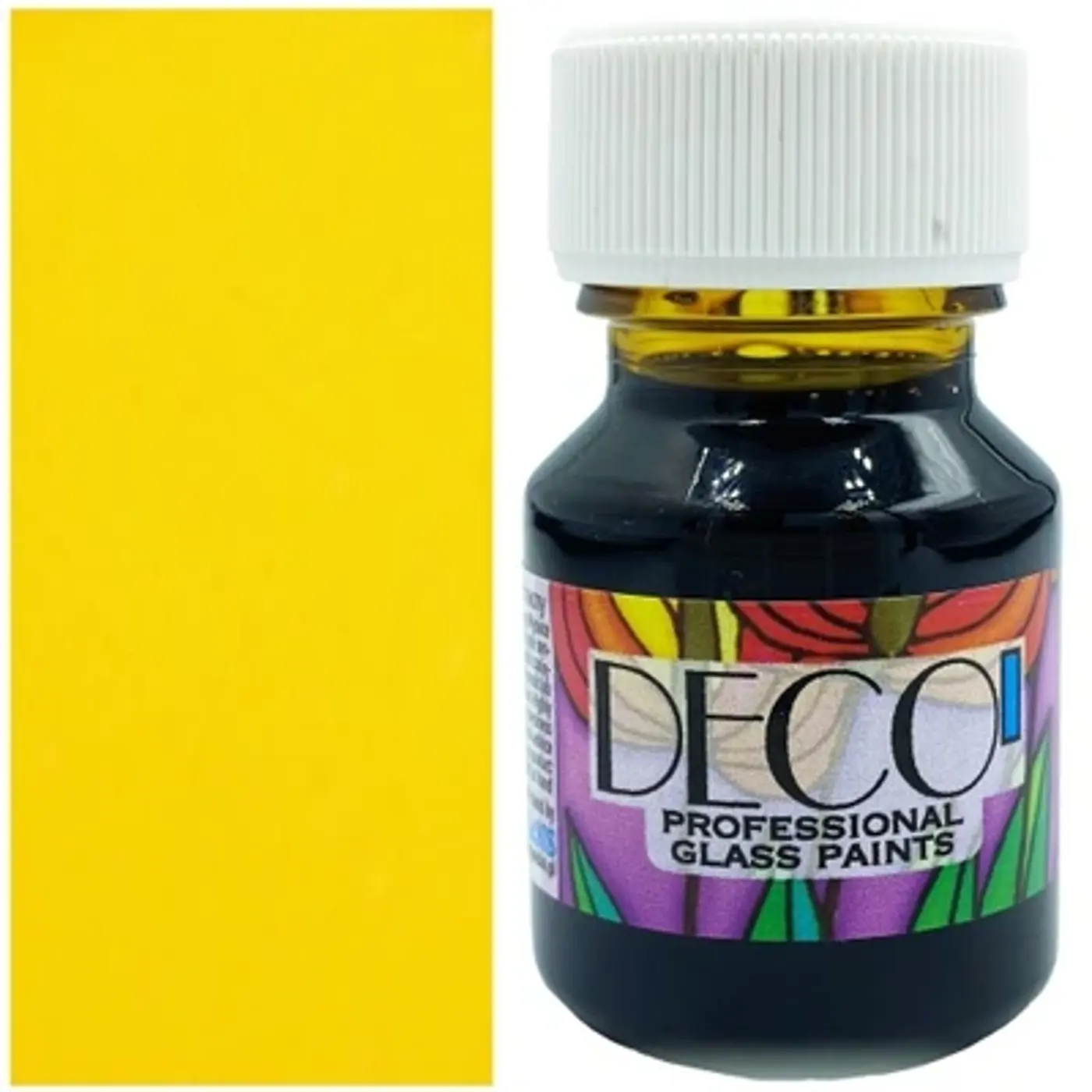 Barva na sklo Deco Renesans 30ml 111 yellow deep - fotografie 1